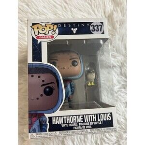New Funko Pop Games Destiny 337 Hawthorne with Louis Vinyl Figure
